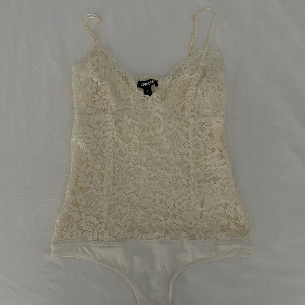 Express lace bodysuit